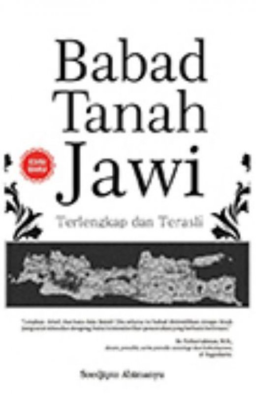 Cover Buku Babad Tanah Jawi: Terlengkap dan Terasli Edisi Baru