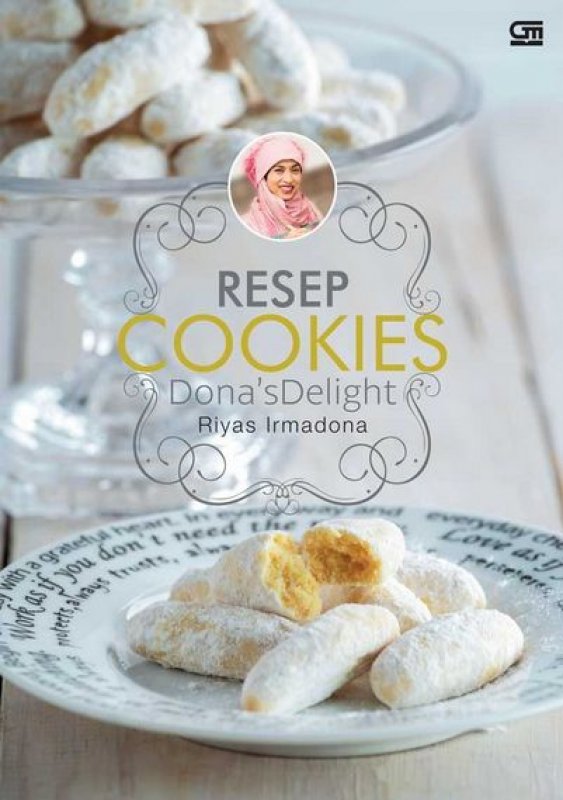 Cover Buku Resep Cookies Dona s Delight
