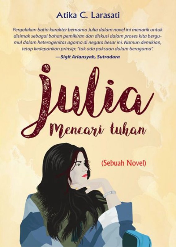 Cover Buku Julia Mencari Tuhan