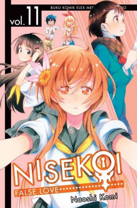 Cover Buku Nisekoi : False Love 11