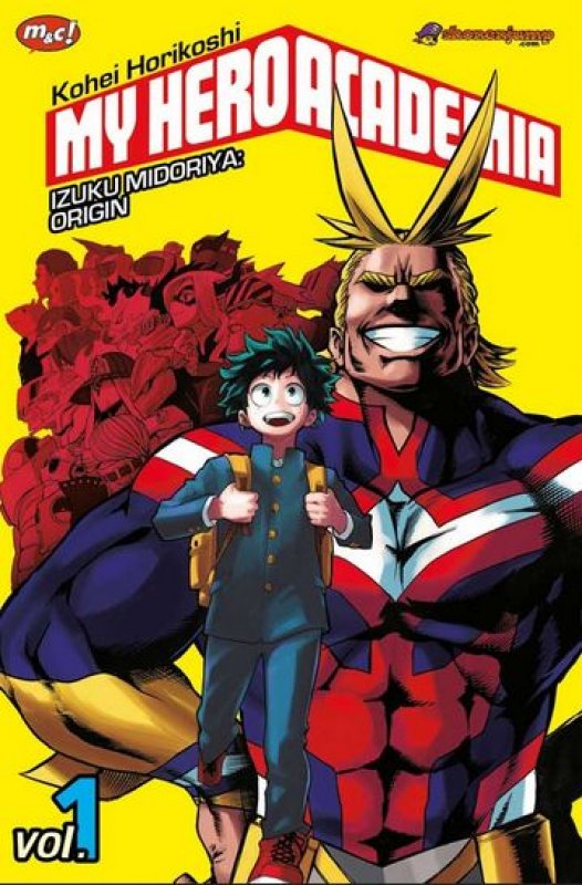 Cover Buku My Hero Academia 01