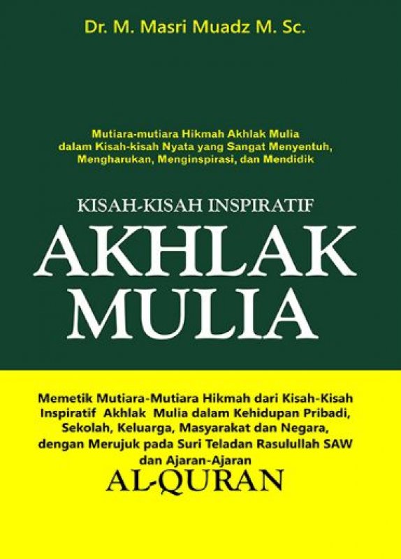 Cover Buku Kisah-Kisah Inspiratif Akhlak Mulia