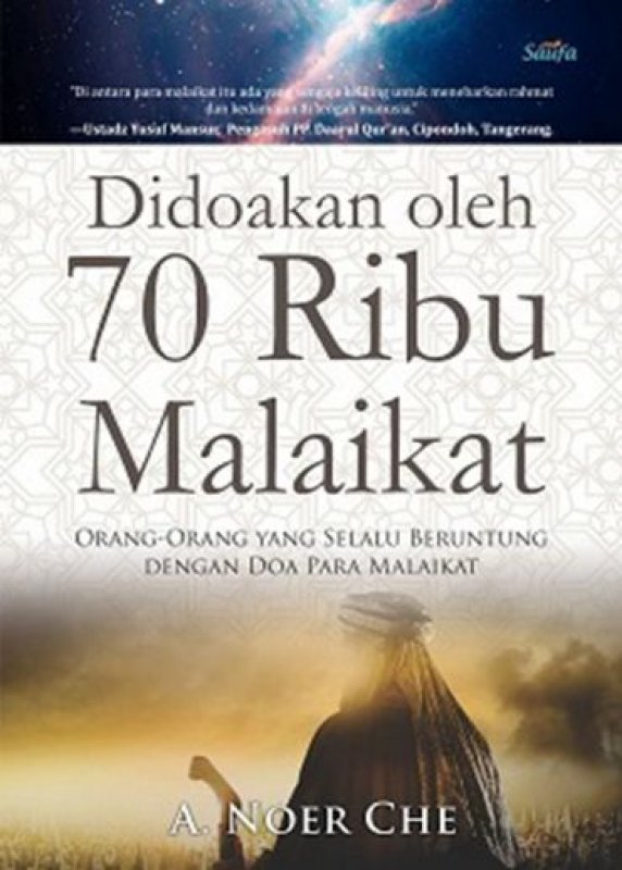 Cover Buku Didoakan Oleh 70 Ribu Malaikat