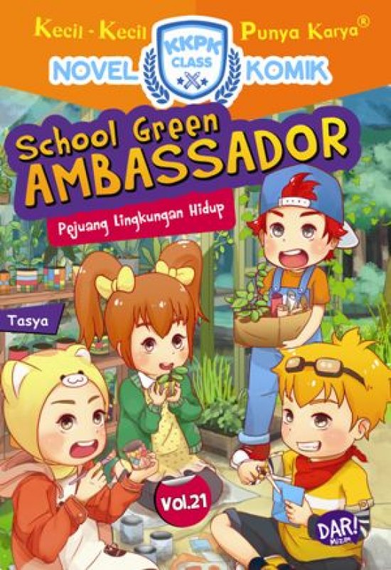 Cover Buku KKPK: School Green Ambassador