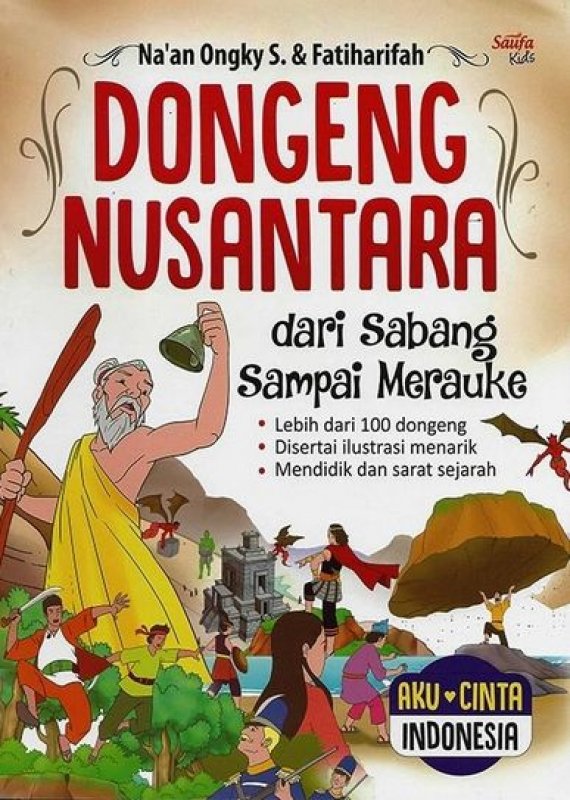 Cover Buku DONGENG NUSANTARA DARI SABANG SAMPAI MERAUKE
