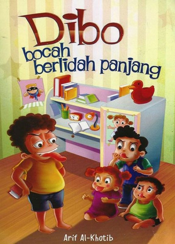 Cover Buku Dibo Bocah Berlidah Panjang