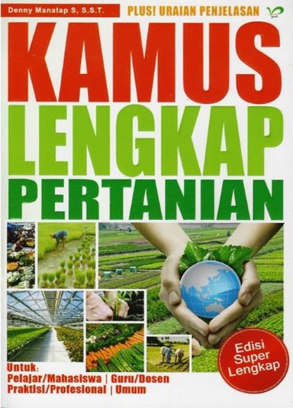 Cover Buku Kamus Lengkap Pertanian