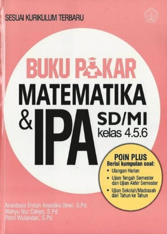 Cover Buku BUKU PAKAR MATEMATIKA & IPA SD/MI KELAS 4.5.6