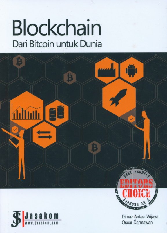 Cover Buku Blockchain Dari Bitcoin untuk Dunia