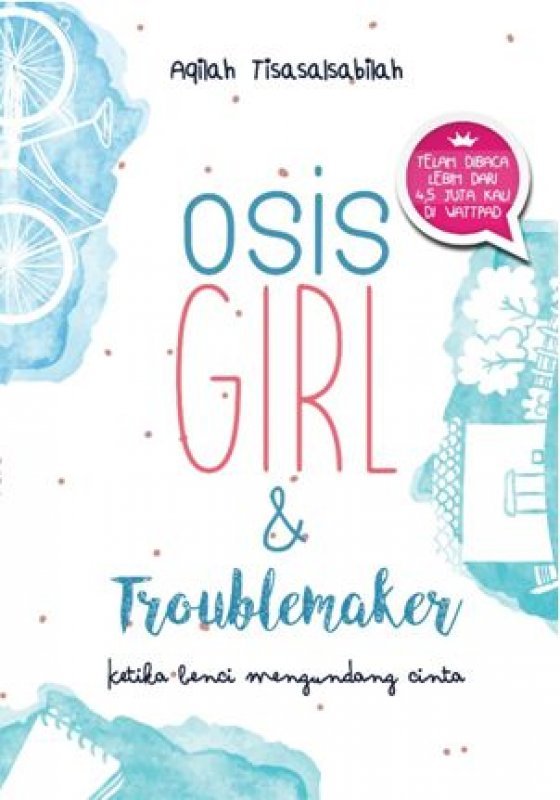 Cover Buku Osis Girl & Troublemaker