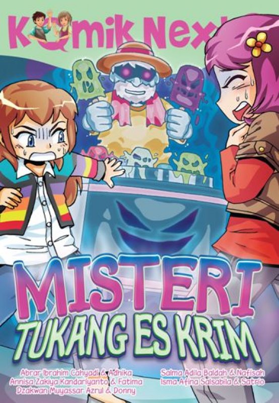 Cover Buku Komik Next G: Misteri Tukang Es Krim