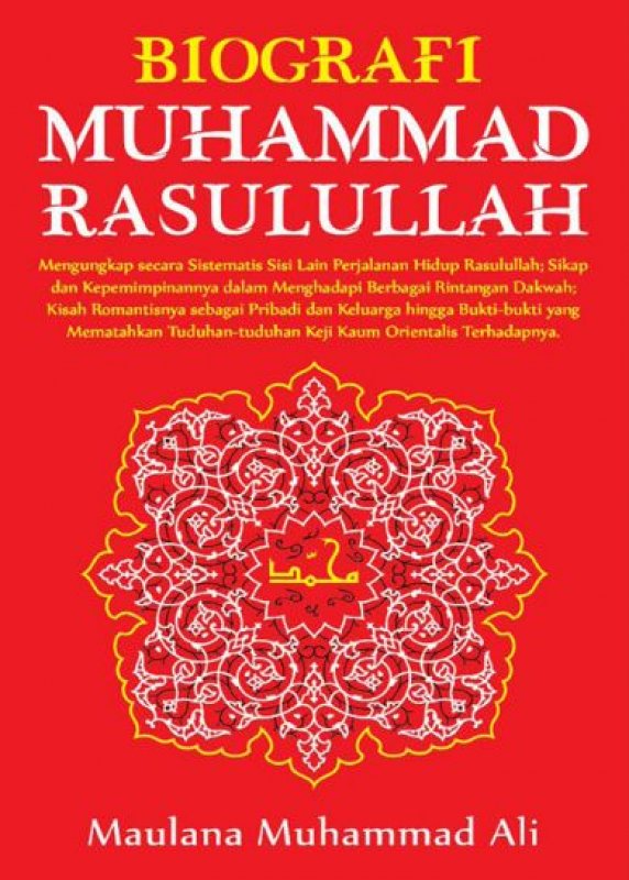 Cover Buku BIOGRAFI MUHAMMAD RASULULLAH
