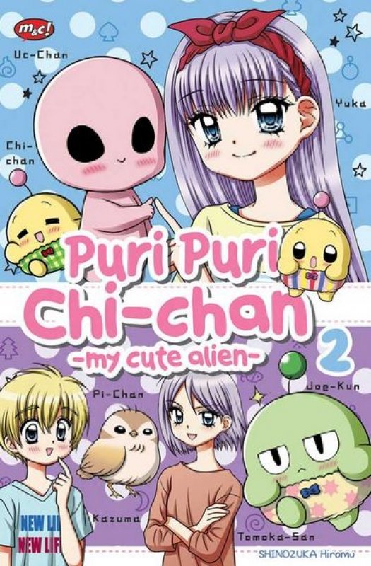 Cover Buku Puri Puri Chi-Chan - My Cute Alien 02