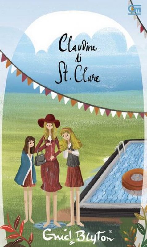 Cover Buku Claudine di St. Clare - Cover Baru