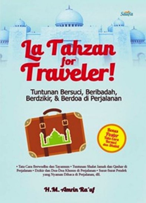 Cover Buku LA TAHZAN FOR TRAVELLER!