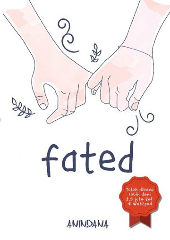 Cover Buku Fated (Edisi TTD + Bonus Pin Keren)