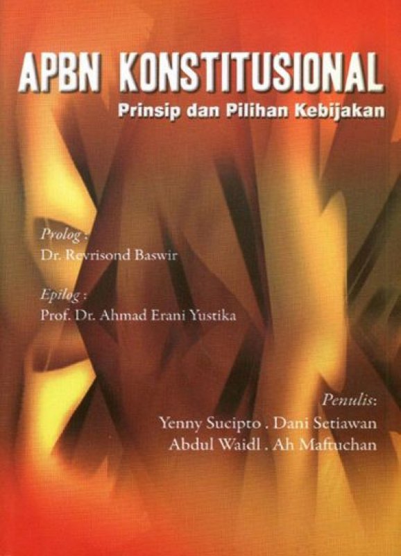 Cover Buku APBN KONSTITUSIONAL