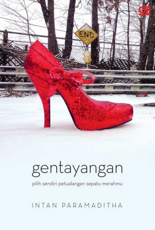 Cover Buku Gentayangan: Pilih Sendiri Petualangan Sepatu Merahmu