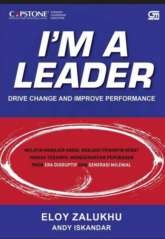 Cover Buku I M A LEADER Drive change And Improve Performace
