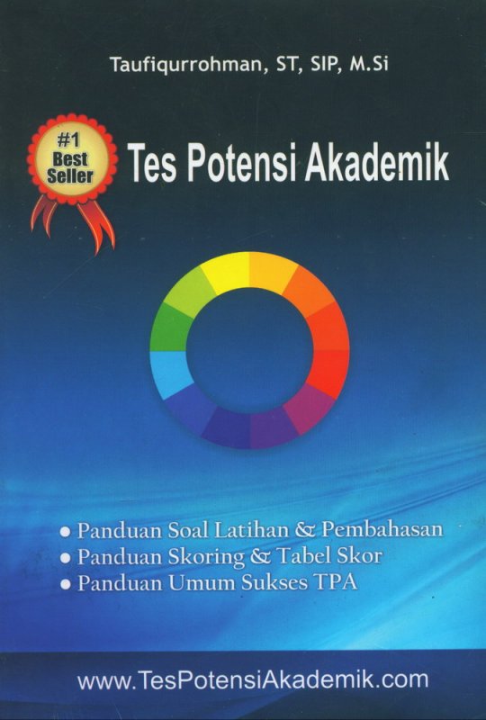 Cover Buku Tes Potensi Akademik (Panduan Soal Latihan & Pembahasan)