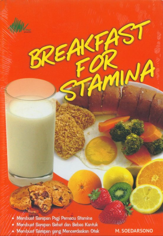 Cover Buku Breakfast For Stamina
