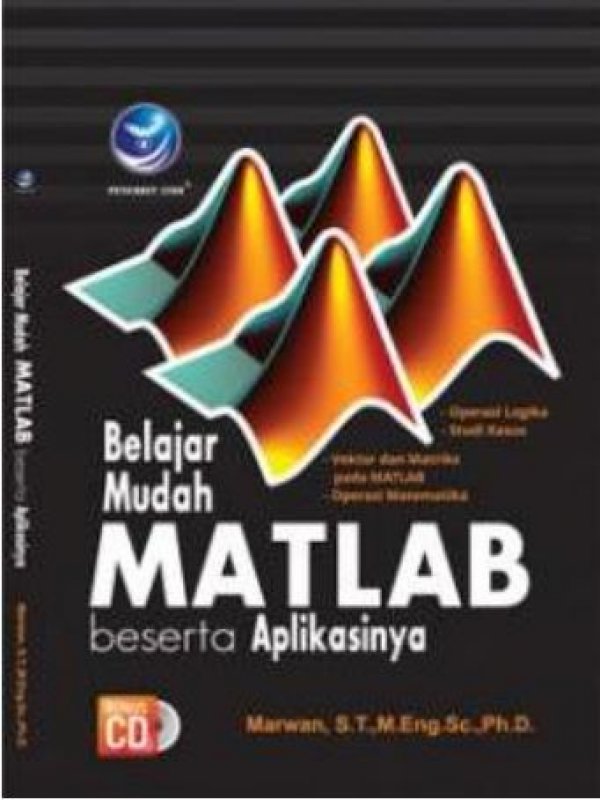 Cover Buku Belajar Mudah Matlab Beserta Aplikasinya+cd