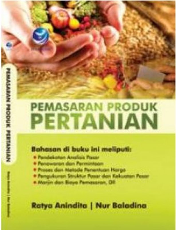 Cover Buku Pemasaran Produk Pertanian