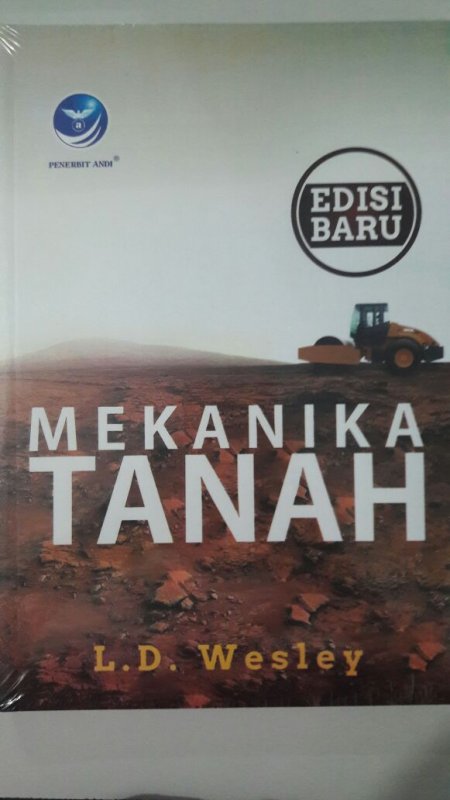 Cover Buku Mekanika Tanah Edisi Baru