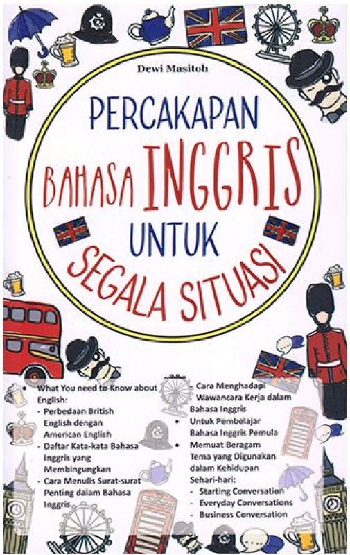 Cover Buku Percakapan Bahasa Inggris Untuk Segala Situasi
