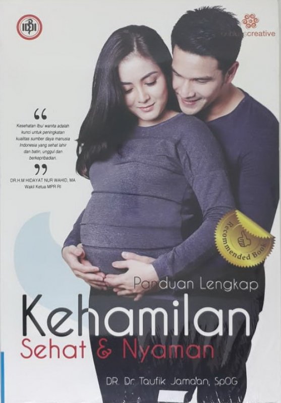 Cover Buku Panduan Lengkap Kehamilan Sehat dan Nyaman