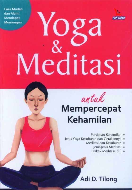 Cover Buku Yoga & Meditasi Untuk Mempercepat Kehamilan