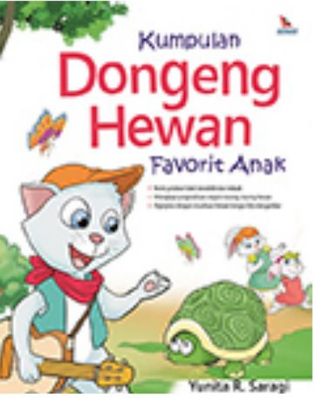 Cover Buku Kumpulan Dongeng Hewan Favorit Anak