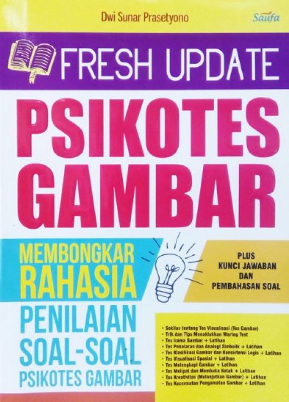 Cover Buku FRESH UPDATE PSIKOTES GAMBAR