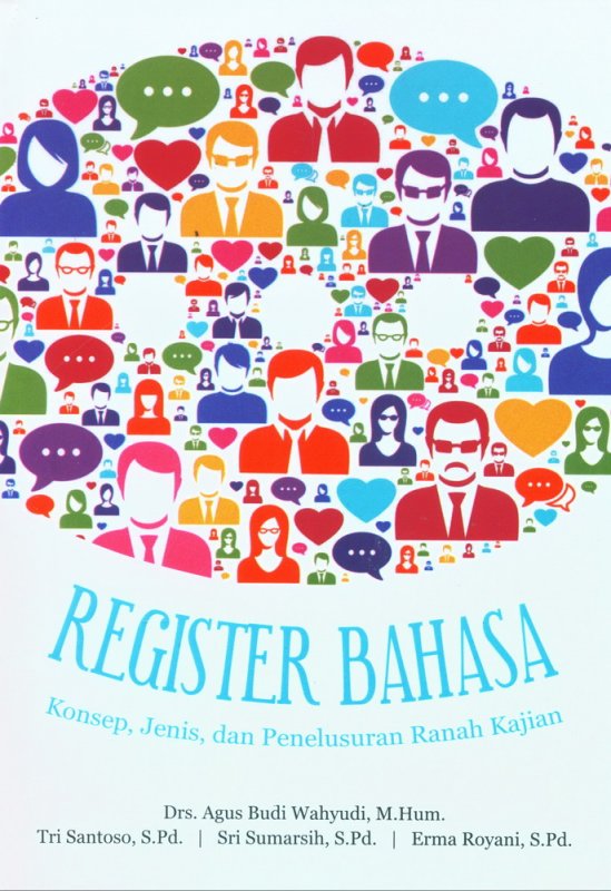 Cover Buku Register Bahasa - Konsep, Jenis dan Penelusuran Ranah Kajian