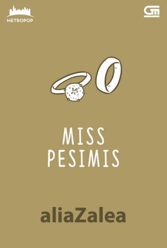 Cover Buku Miss Pesimis (Cover Baru)