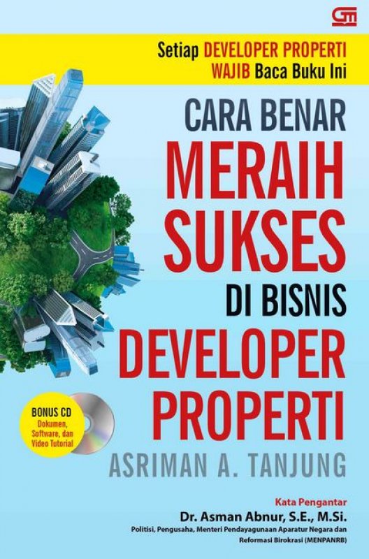 Cover Buku Cara Benar Meraih Sukses di Bisnis Developer Properti + VCD