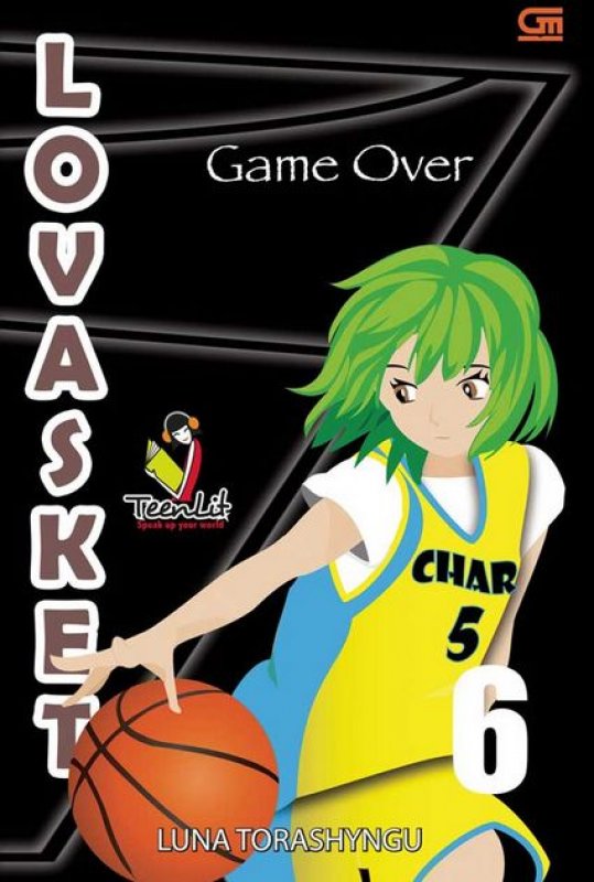 Cover Buku Lovasket #6: Game Over - Cover Baru