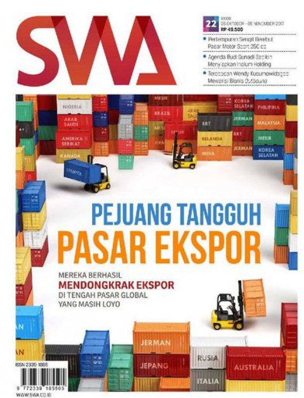 Cover Buku Majalah SWA Sembada No. 22 | 26 Oktober - 5 November 2017