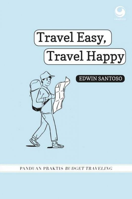Cover Buku Travel Easy, Travel Happy