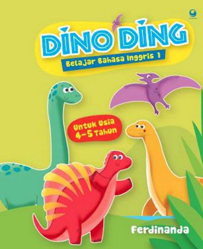 Cover Buku Dino Ding: Belajar Bahasa Inggris 1