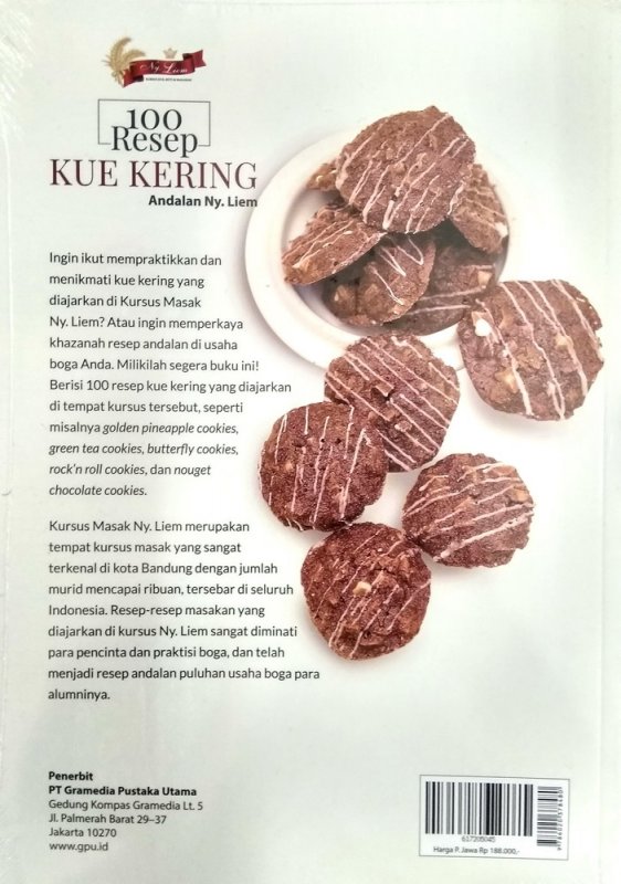 Cover 100 Resep Kue Kering Andalan Ny. Liem (Edisi Revisi)