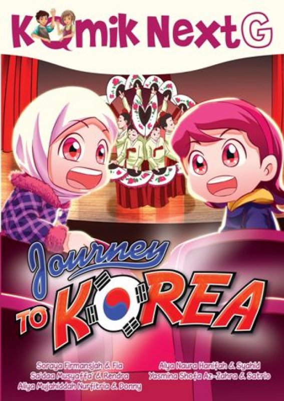 Cover Buku Komik Next G: Journey to Korea (Republish)