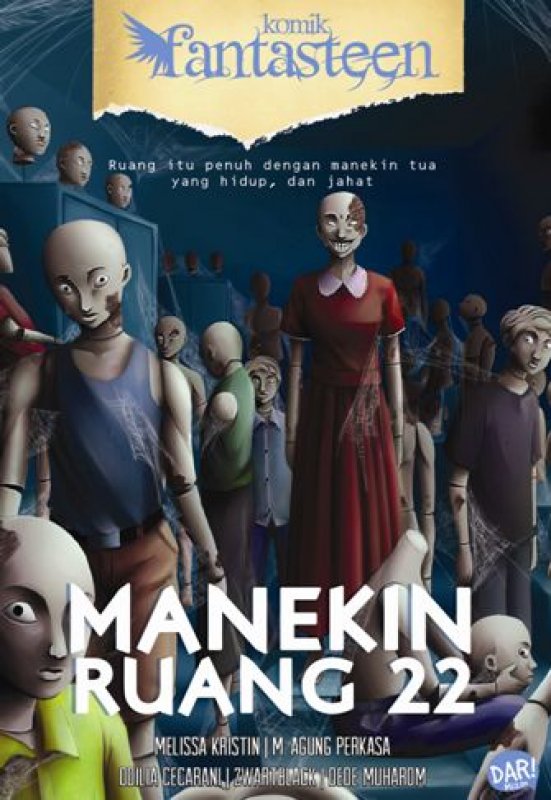 Cover Buku Komik Fantasteen: Manekin Ruang 22