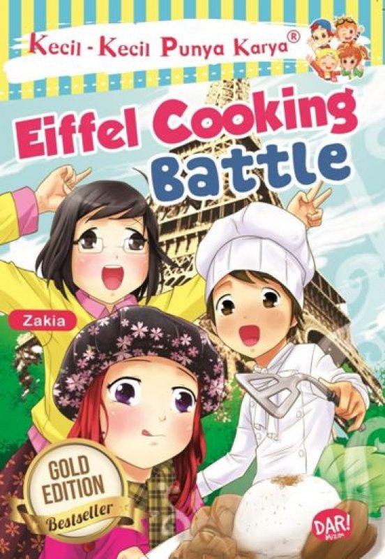 Cover Buku KKPK: Eiffel Cooking Battle