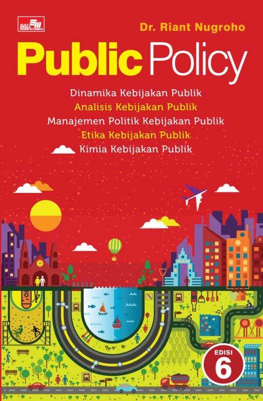 Cover Buku Public Policy Edisi 6