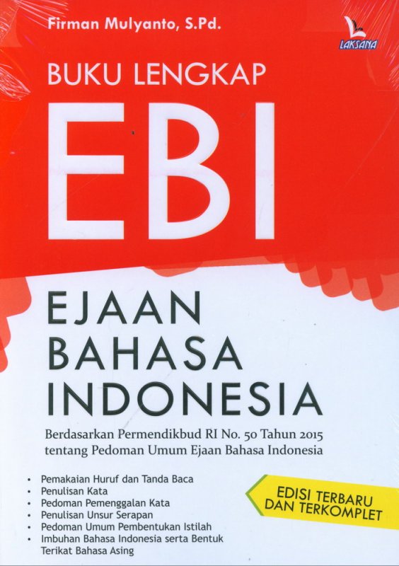 Cover Buku Buku Lengkap EBI (Ejaan Bahasa Indonesia)