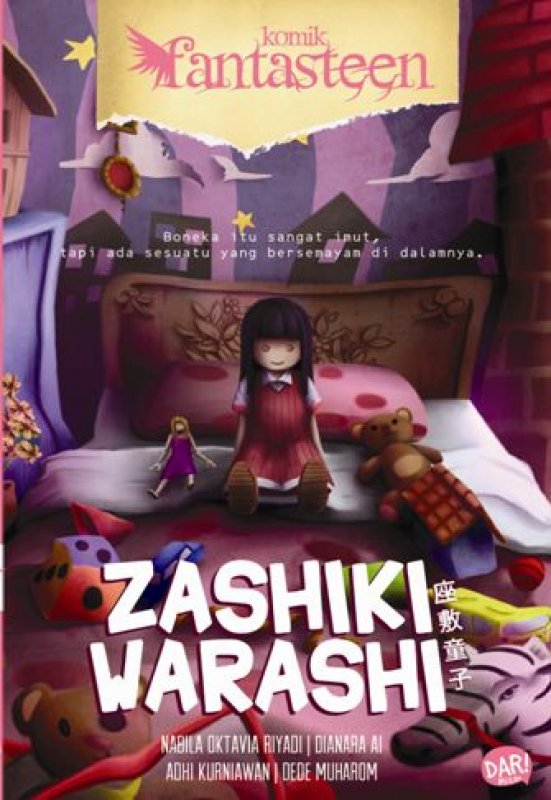 Cover Buku Komik Fantasteen: ZASHIKI WARASHI