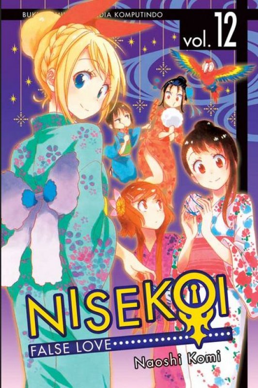 Cover Buku Nisekoi : False Love 12