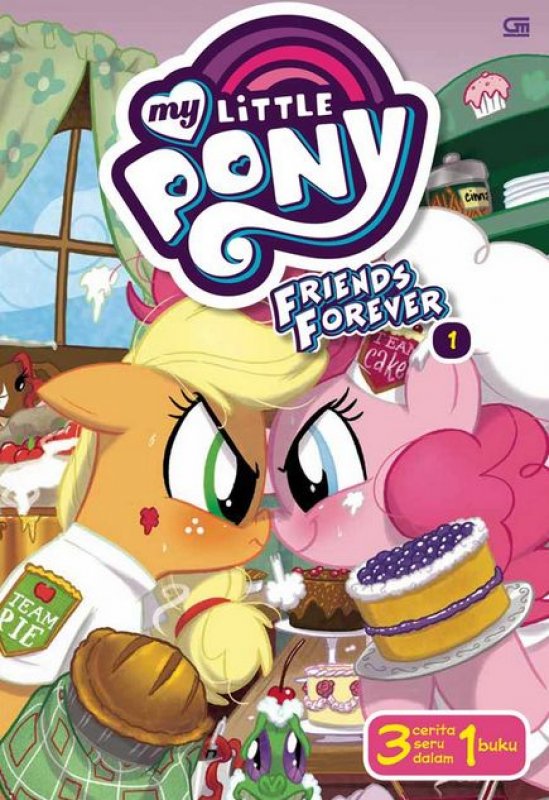 Cover Buku My Little Pony: Friends Forever 1