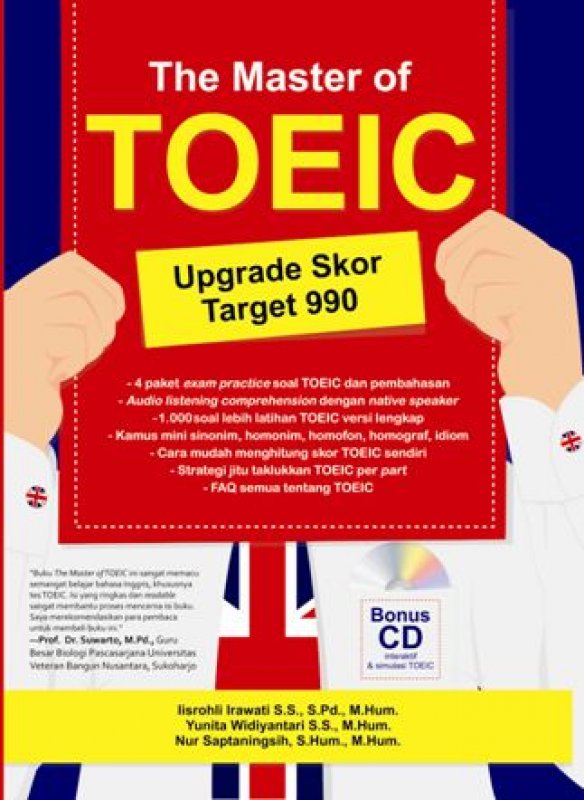 Cover Buku The Master of TOEIC